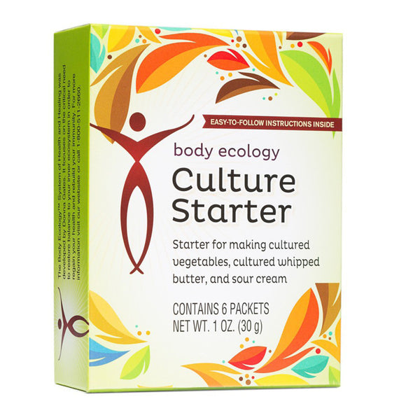 Culture Starter 6 Sachets -  Email Us Direct For All Of Your Body Ecology Orders. No Longer Available At AGM Foods.