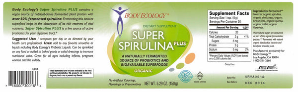 Super Spirulina Plus 150 gr